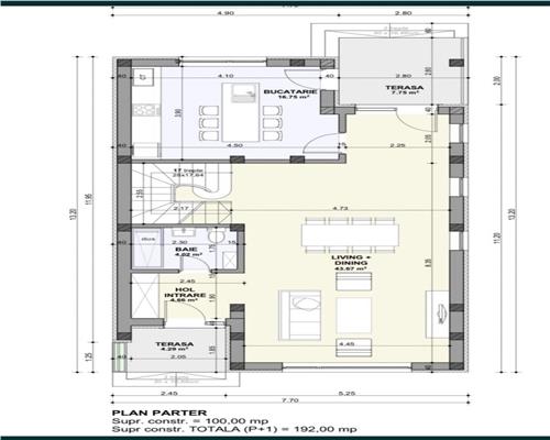 Vila la Rosu de Vanzare în Zona 9 Mai, Langa Lac – Oportunitate Ideala pentru Personalizarea Propriei Locuinte, cu Suprafata Generoasa si Priveliste